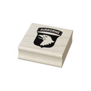 101ste Luchtlandingsdivisie Militair Veteraan Rubberstempel
