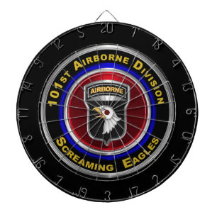 101ste Luchtlandingsdivisie “Screaming Eagles” Dartbord