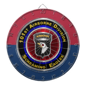 101ste Luchtlandingsdivisie “Screaming Eagles” Dartbord