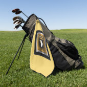 101ste Luchtlandingsdivisie “Screaming Eagles” Golfhanddoek (Groen)