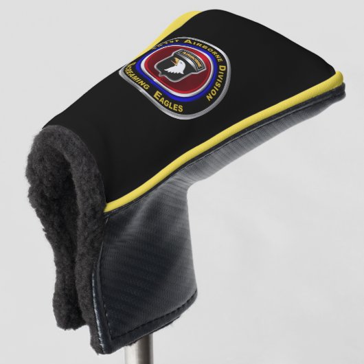 101ste Luchtlandingsdivisie “Screaming Eagles” Golfheadcover (3/4 voorkant)