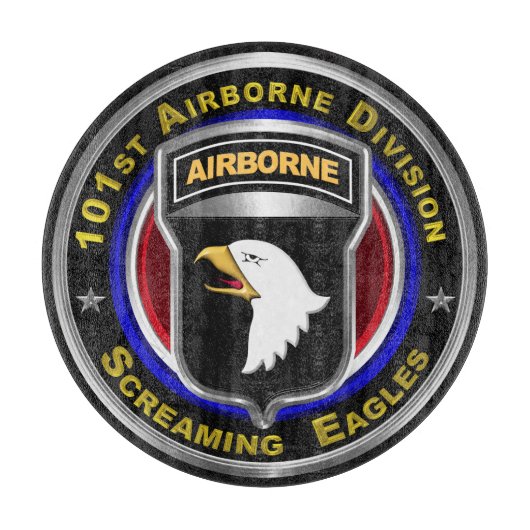 101ste Luchtlandingsdivisie Screaming Eagles Snijplank (Voorkant)