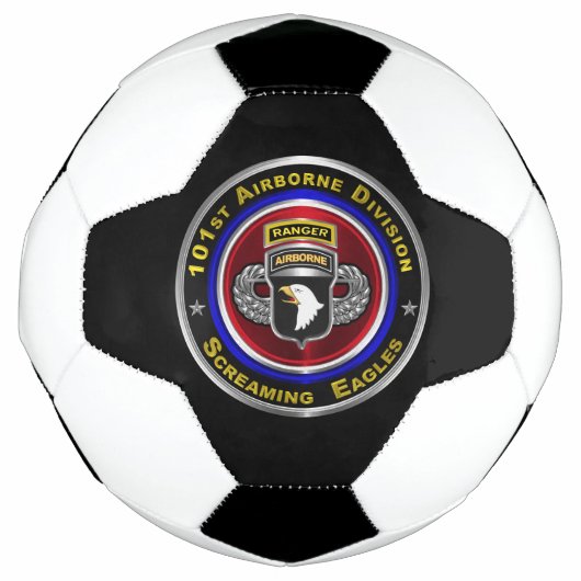 101ste Luchtlandingsdivisie “Screaming Eagles” Voetbal (Voorkant)