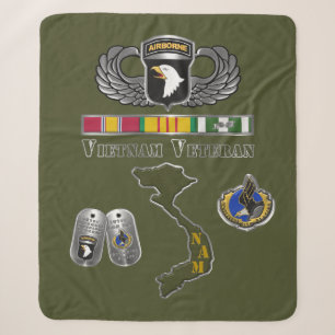 101ste Luchtlandingsdivisie Vietnam-veteraan Sherpa Deken