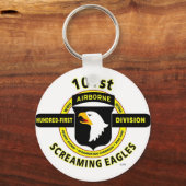 101STE LUCHTVAARTAFDELING "SCREAMING ELLES" SLEUTELHANGER (Voorkant)