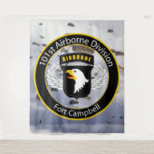 101ste LUCHTVAARTDIVISIE. FOTOBACKGROUND 2 Wandkleed (Voorkant)