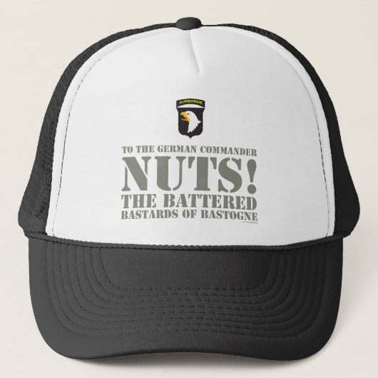 101ste LUCHTVAARTMAATSCHAPPIJ - NUTS! Trucker Pet (Voorkant)