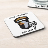 101STE RECONDO-DRINKCOASTERS VOOR LUCHTVAARTMAATSC BIER ONDERZETTER (Linkerzijde)