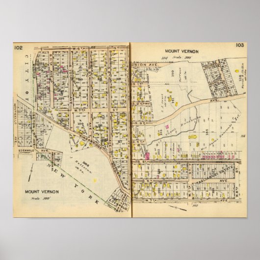 102103 Mt Vernon Poster (Voorkant)