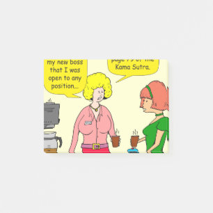 1029 79 posities van Kama Sutra cartoon Post-it® Notes