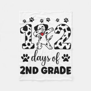102 dagen van 2e klas Dalmatische hond 100 dagen s Fleece Deken