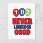 102 jaar oude design briefkaart (Voorkant)