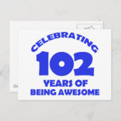 102 jaar oude design briefkaart (Voorkant / Achterkant)