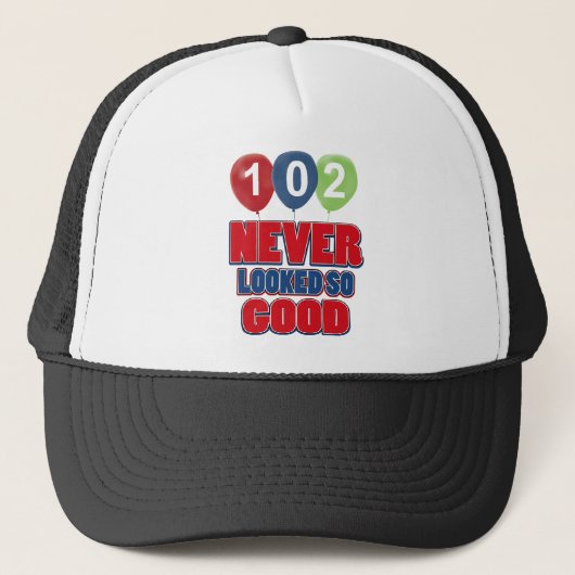 102 jaar oude design trucker pet (Voorkant)