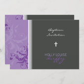 102 Tina :: Uitnodiging - chique ontwerp 2 (Voorkant / Achterkant)