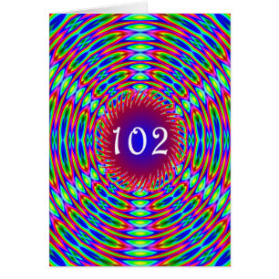 102e Abstracte Trippy-cirkels van de geboorte