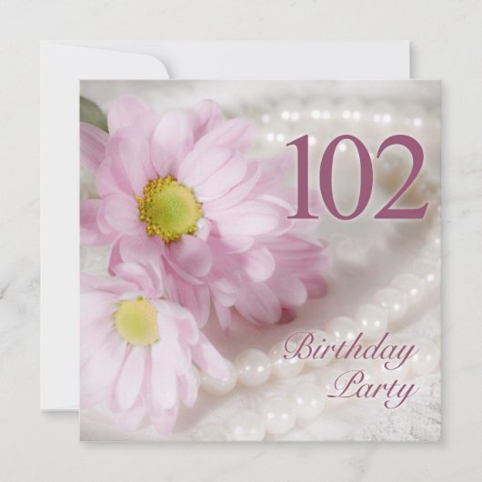 102e wedstrijd van Birthday met daisies Kaart (Voorkant)