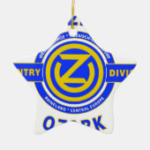 102ND INFANTRY DIVISION "OZARK DIVISION" KERAMISCH ORNAMENT (Voorkant)