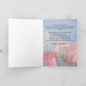 102ste Verjaardag, Godsdienstige, Rode Rozen Kaart (Binnen)