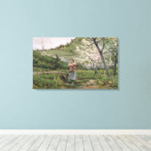 103-0066598/2 lente canvas afdruk (Insitu (Houten vloer))