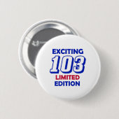 103 Dagelijks ontwerp Ronde Button 5,7 Cm (Voorkant /achterkant)