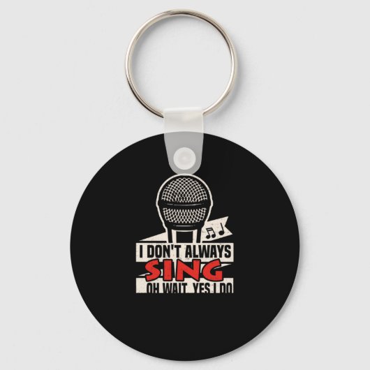 103.Ik zing niet altijd oh, wacht maar op Funny Si Sleutelhanger (Voorkant)