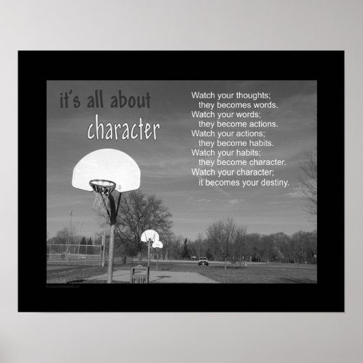 #103 (Matte) Basketball Poster (Voorkant)