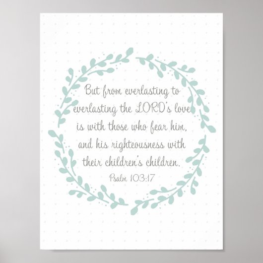 103 Poster Psalm (Voorkant)