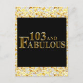 103 Verjaardag Briefkaart (Voorkant)