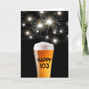 103e jaarsparkler in bier kaart