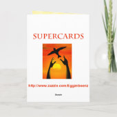 103e verjaardag met een speelse kat kaart (Achterkant)