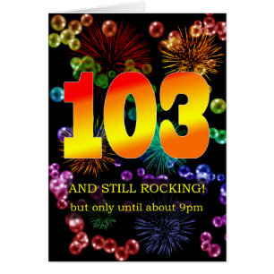 103e verjaardag nog steeds aan het roeren