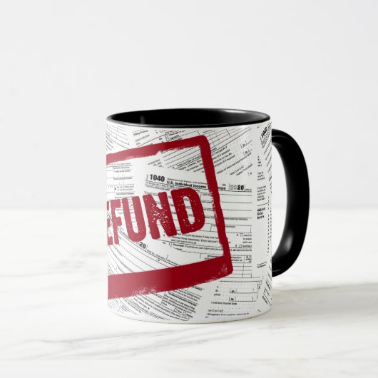 1040 Belastingformulieren voor 2020 Mok (Voorkant rechts)