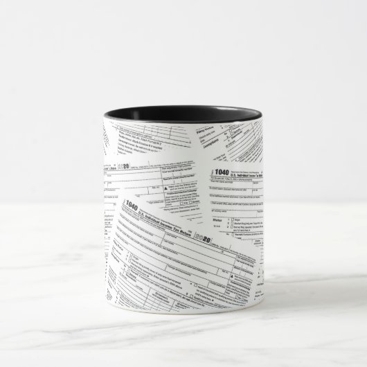 1040 Belastingformulieren voor 2020 Mok (Midden)