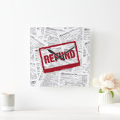 1040 Belastingformulieren voor 2020 Vierkante Klok (Huis)