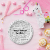 1040 Inkomstenbelastingformulier Birthday Papieren Bordje (Feest)