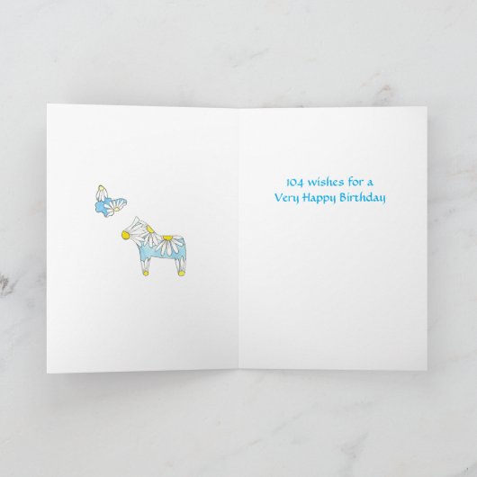 104 de Kaart van de ThVerjaardag (Binnen)