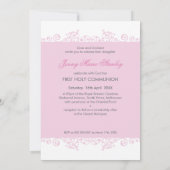 104 Gina :: COMMUNION INVITES :: krullen 2P Kaart (Achterkant)