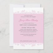 104 Gina :: COMMUNION INVITES :: krullen 2P Kaart (Achterkant)