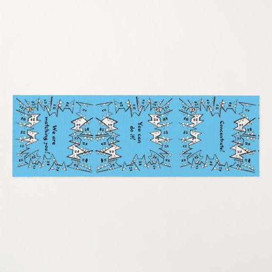 104 - VANGST Yoga Mat (Voorkant (horizontaal))