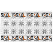 104"Zuidwestelijke Zonsopgang Tafelkleed (Voorkant (Horizontaal))