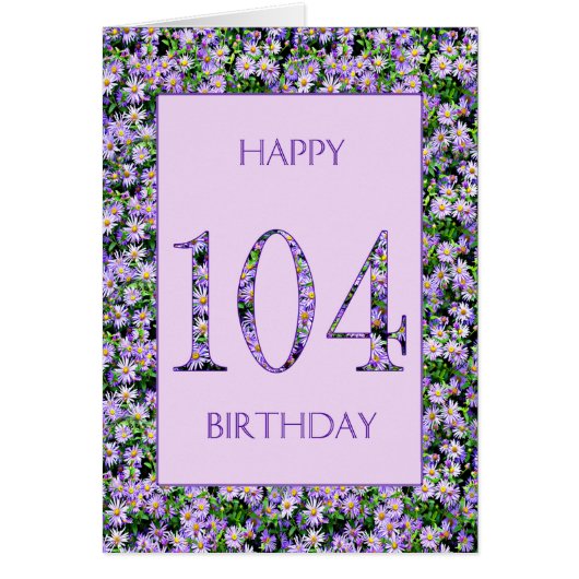 104e Paarse dag van de geboorte (Voorkant)