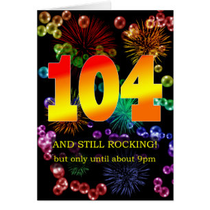 104e verjaardag nog steeds aan het roeren