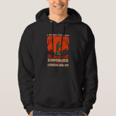 10548100054^Push You In Zombies To Save My America Hoodie (Voorkant)