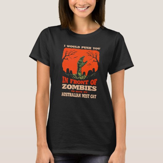 10548100060^Duw u in Zombies om mijn Austral te re T-shirt (Voorkant)