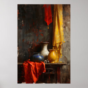 1057 Drie vazen Poster