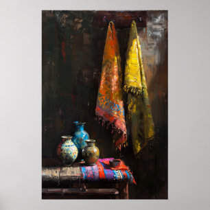 1058 Drie vazen Poster