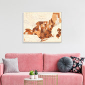 105 Difterie, groep NY, NJ, New England Canvas Afdruk (Insitu (Woonkamer))