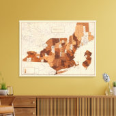 105 Difterie, groep NY, NJ, New England Canvas Afdruk (Insitu (Woonkamer))