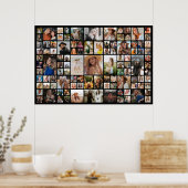 105 Fotocollage Herinnering Poster (Keuken)
